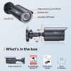 BNT Dummy Fake Security Camera, with One Red LED Light