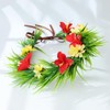 Hawaiian Flower Crown Flower Headband Tropical Floral Crown Headpiece