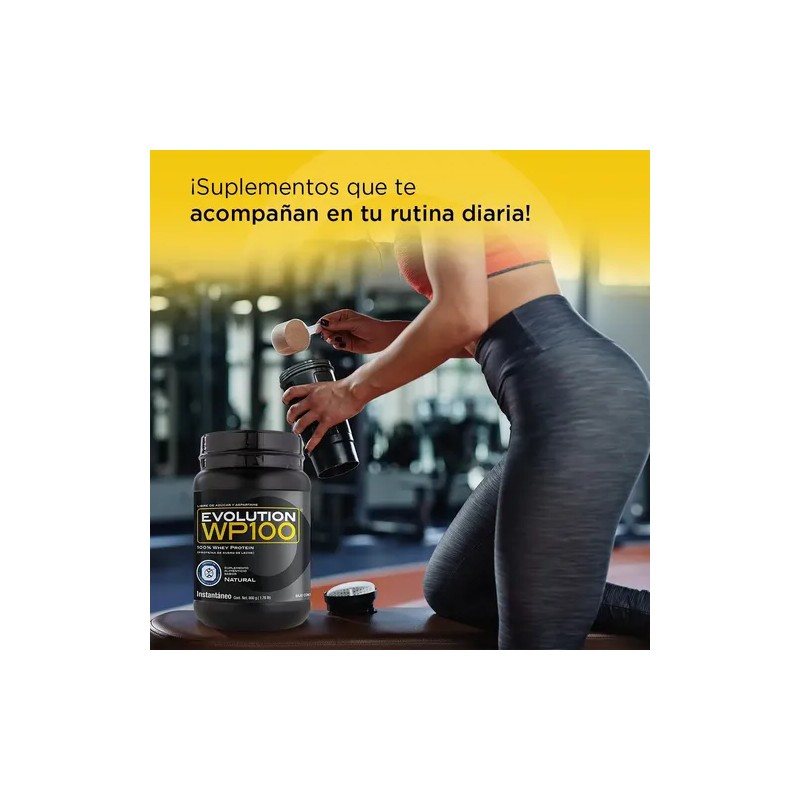 Evolution Proteina Suero De Leche (whey) Wp100 800 G Sabores