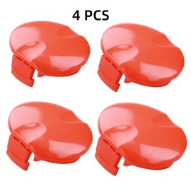 RedFlameDS 2PCS Trimmer Parts Trimmer Spool Cover Caps Compatible with FLY021,Strimmer Wire Compatible with Contour XT/Multi Trim/Power Trim/Mini Trim, Flymo Spares (2, Red)
