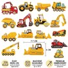 Toppe Termoadesive Bambini 16 Pezzi Patch per Veicoli da Cantiere