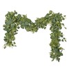DearHouse Artificial Eucalyptus Wreath Set, 4 Pieces, 1.8 m Vine