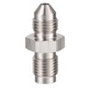 3AN Male to 3AN 3/8-24 Male Inverted Flare Stainless Steel
