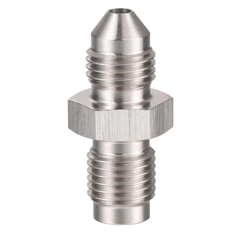 3AN Male to 3AN 3/8-24 Male Inverted Flare Stainless Steel