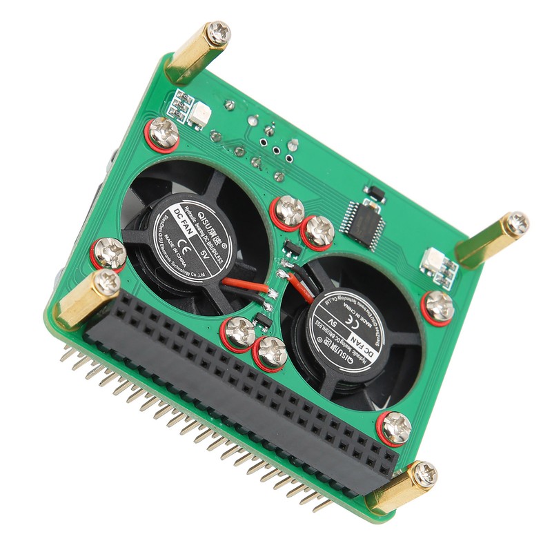 Cooling Fan SingleChip Computer Accessory Replacement for Raspberry Pi 3B