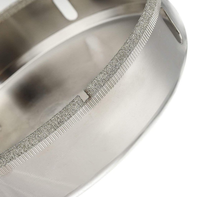 Drilax 7.5 Inch Diamond Hole Saw | Solid Steel Core