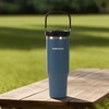 NebkDask Insulated Stainless Steel Bottle with 2-in-1 Straw and Spout