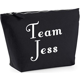 Hippowarehouse Team Jess printed make up cosmetic wash bag 18x19x9cm