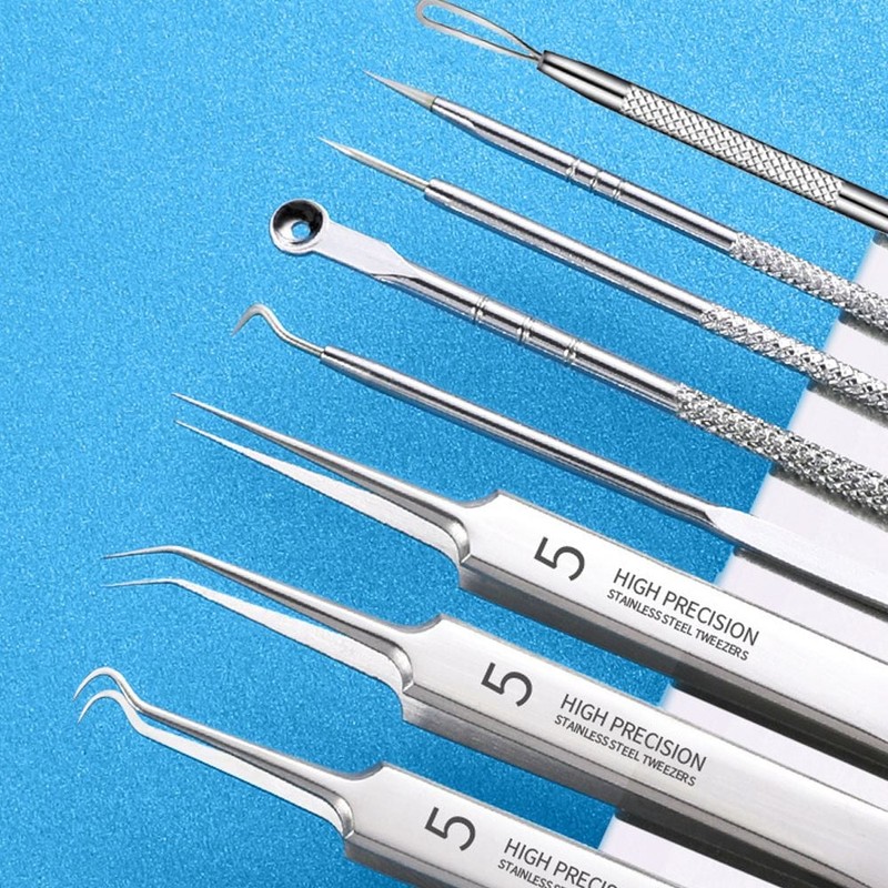 Mimi Shop U01 Skin blackhead 8-piece set tool extrusion mno454