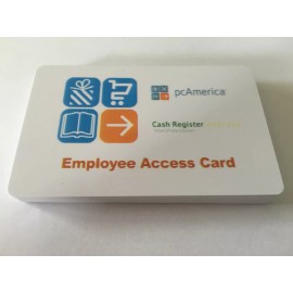 pcAmerica Employee Access Magnetic Swipe Cards (50 Pack) High Quality - NEW