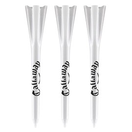 Callaway Performance Plastic Golf Tees (30 Pack) - 2.75 Inch, White