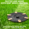 Dwafill Robot Lawnmower Blade Plate + 6 Blades, Compatible with