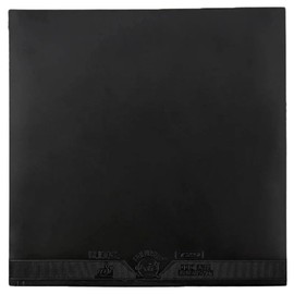 Ppbigu 729 Cross Red/Black Table Tennis Rubber 2.2mm Sponge, Tacky Pimples-in Ping Pong Training Rubber with ITTF Approved, Ping Pong Accessories Paddle Replacement Rubber (Black-42)