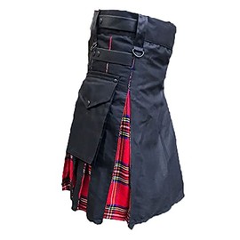 McWilliams Kilt for Men - Scottish Hybrid Sports Utility Mens Kilt | Stylish Kilts for Casual Wear (50 RSH)