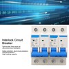 BERM Interlock Circuit Breaker DIN Rail Mounting Isolator Protection Air