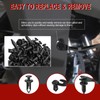 moveland ATV UTV Nylon Body Rivets Fasteners Clips for Honda