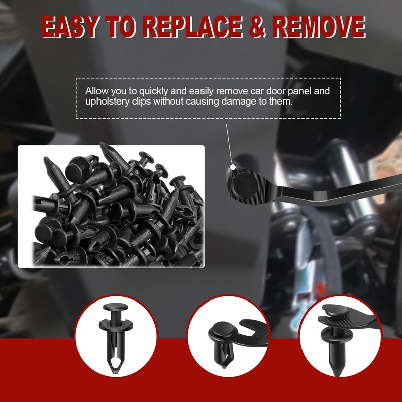 moveland ATV UTV Nylon Body Rivets Fasteners Clips for Honda
