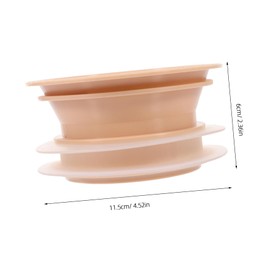 DOITOOL Odor Proof Seal Ring Toilet Flange Repair Kit Waxless Watertight Durable Replacement for Toilet Tank Insulation