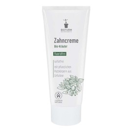 Bioturm Zahncreme, Kräuter ohne Fluorid, 75ml (3 x 75ml)