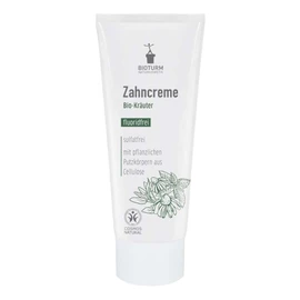 Bioturm Zahncreme, Kräuter ohne Fluorid, 75ml (3 x 75ml)