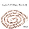 HAHIYO Purse Chain Strap Length 39.4 inches Rose Gold for