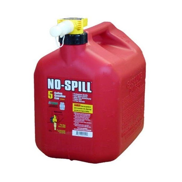 No-Spill 1450 5-Gallon Poly Gas Can (CARB Compliant) (Pack of