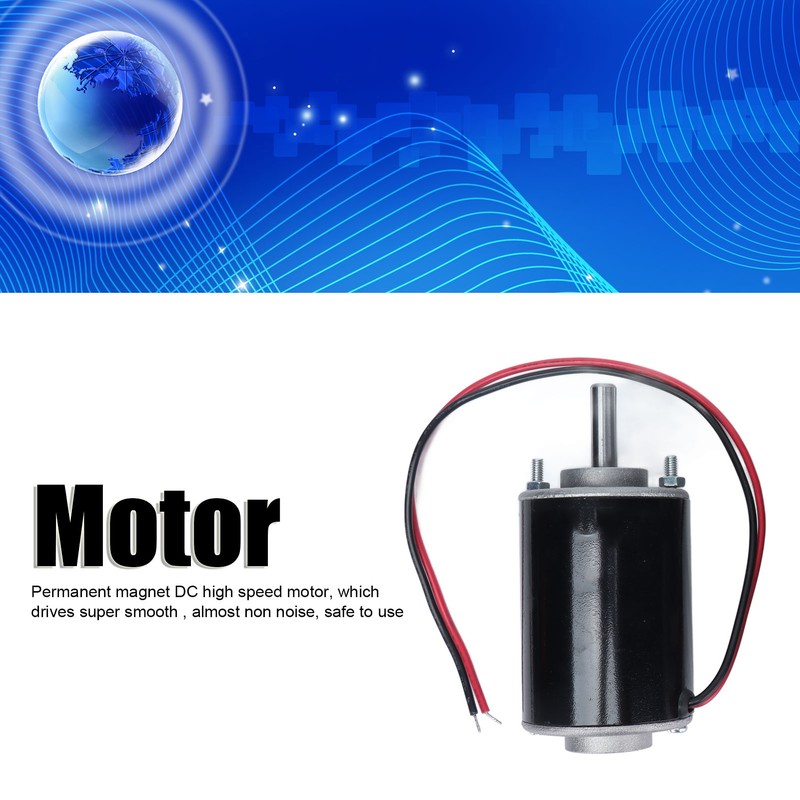 Permanent Magnet DC Motor High Speed Electric Motors for Lawn