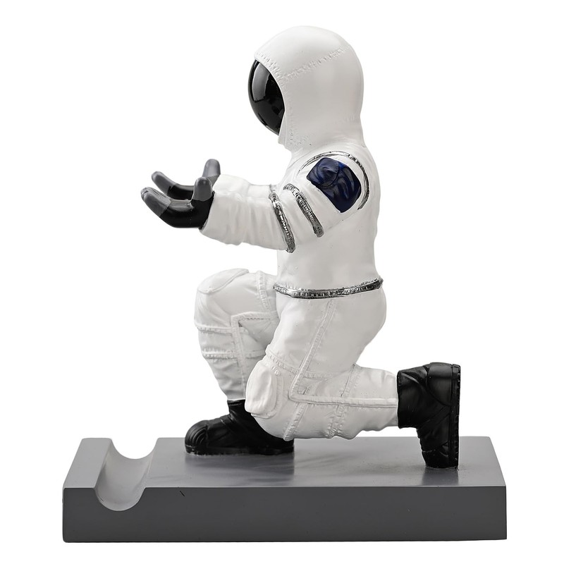 CYXStar Astronaut Resin Pen Holder, Mobile Phone Stand, Device Stand,