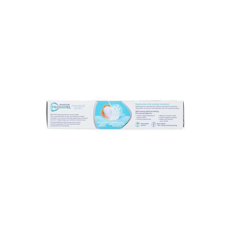 Sensodyne Pronamel Mineral Boost Whitening Action Enamel Toothpaste for Sensitive