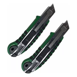 Lion Tools 2 Cutters Uso Industrial Con 10 Navajas 18mm Cuerpo Metálico