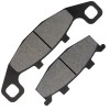 Caltric Front Brake Pads for Kawasaki 43082-1068 43082-1161
