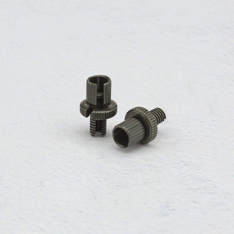 OTOTEC 4 x M8 Motorcycle Cable Adjustment Screws 8x28mm Front