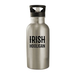 Irish Hooligan - 20oz Stainless Steel Water Bottle, Silver