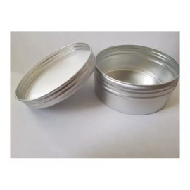Meliars Frasco Pomadera Aluminio Metal  200  Grs ( 20 Piezas)