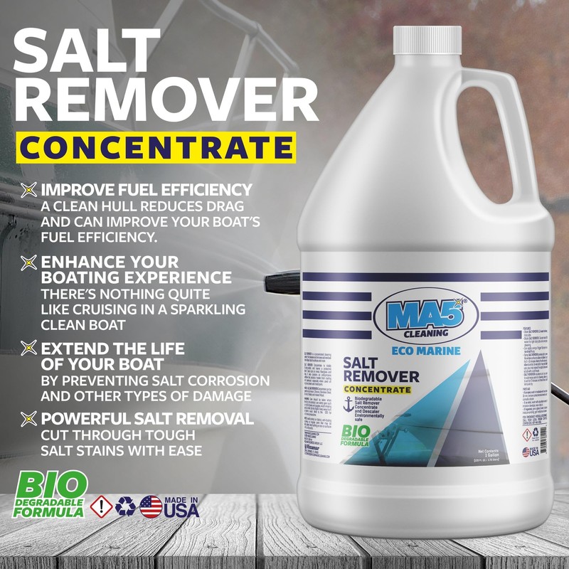 MA5x EcoMarine Salt Remover Concentrate | Biodegradable Descaler & Corrosion