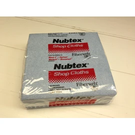 Nubtex 617 Wipes 16" x 17" Large Shop Cloths (Bag of 25 cloths)
