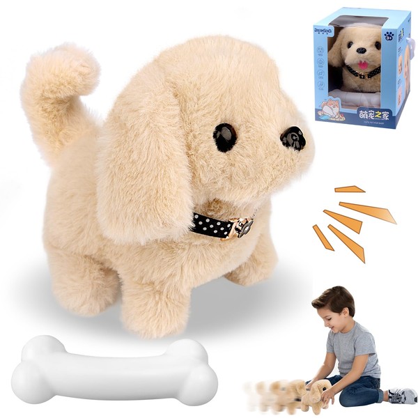 Jadyon Robot Dog Like Real, Toy Dog Running and Barking,