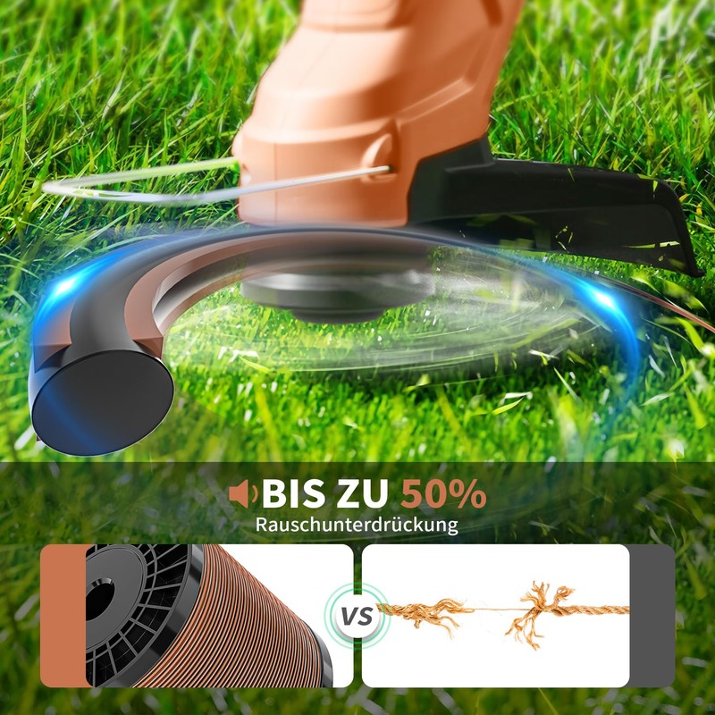 Forever Speed Grass Trimmer Line 2.4mm*100m Dark Yellow Square Universal
