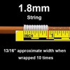 1.8mm White Window Blind Cord, String (50 feet)