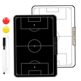 16“Double Side LCD Coaching Board Football Tactics Board