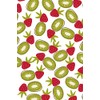 Strawberry Kiwi Blank Lined Notebook