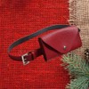 Belt Purse PU Red Mini Belt Phone Belt Bag Envelope