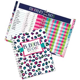 12-Month Budget Planner Bill Tracker Organizer w/Calendar & Pockets for Financial Management 354 Stickers | Budget Binder™