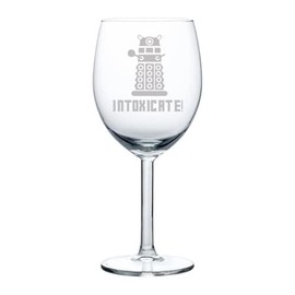 MIP Wine Glass Goblet Intoxicate Funny (10 oz)