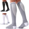 Compression Socks for Women and Men(3 Pairs)15-20mmHg - Best Circulation