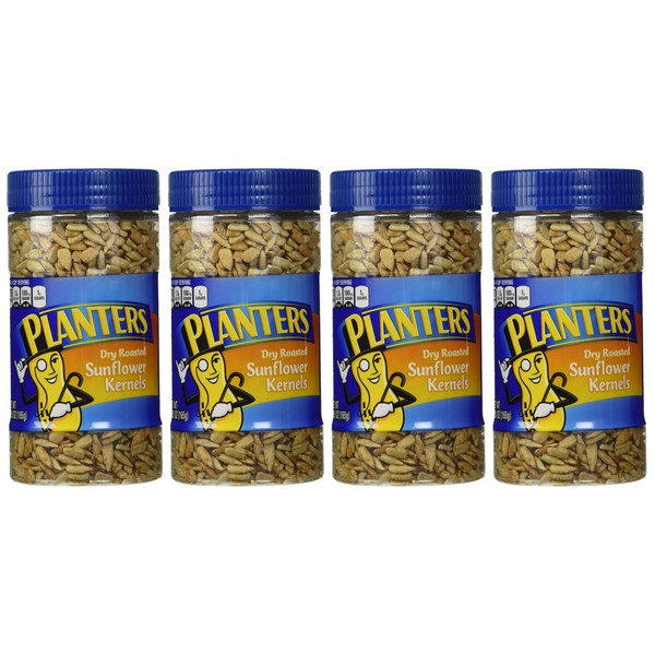 Planters Dry Roasted Sunflower Kernels (Pack of 4)