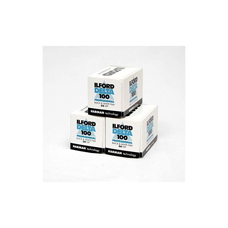 Ilford Delta 100 36 Pack of 3 Rolls
