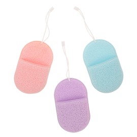 Ipetboom 3pcs Face Sponges for Women Gentle Cleaning Scrubber for Makeup Removal Exfoliation Effortlessly Creates Rich for Facial Cleansing