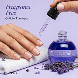Cuccio Naturale Lavender and Chamomile Cuticle Revitalizing Oil - Moisturizes and Strengthens Nails and Cuticles - Soothing and Nourishing - Paraben and Cruelty Free with Natural Ingredients - 2.5 oz
