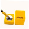Gatuida 4pcs Safety Razor Blade Disposal Box Metal Container for